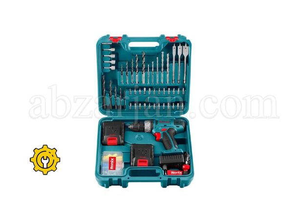 کیت شارژی 18 ولت 53 پارچه رونیکس مدل RS-8019